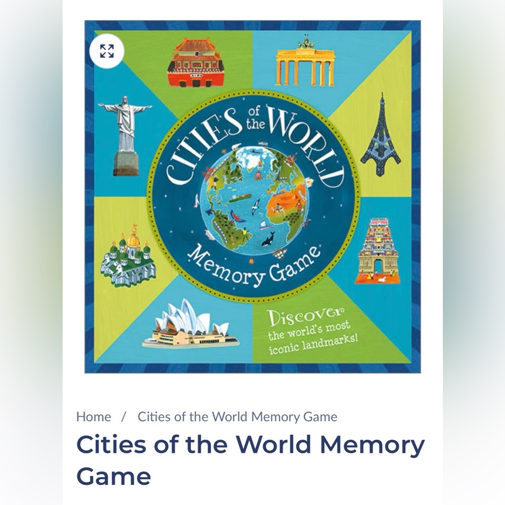 Cities of the World Memory Game